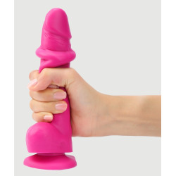 strap on me Gode Sliding Skin Strap-On-Me L 14.5 x 4cm Rose